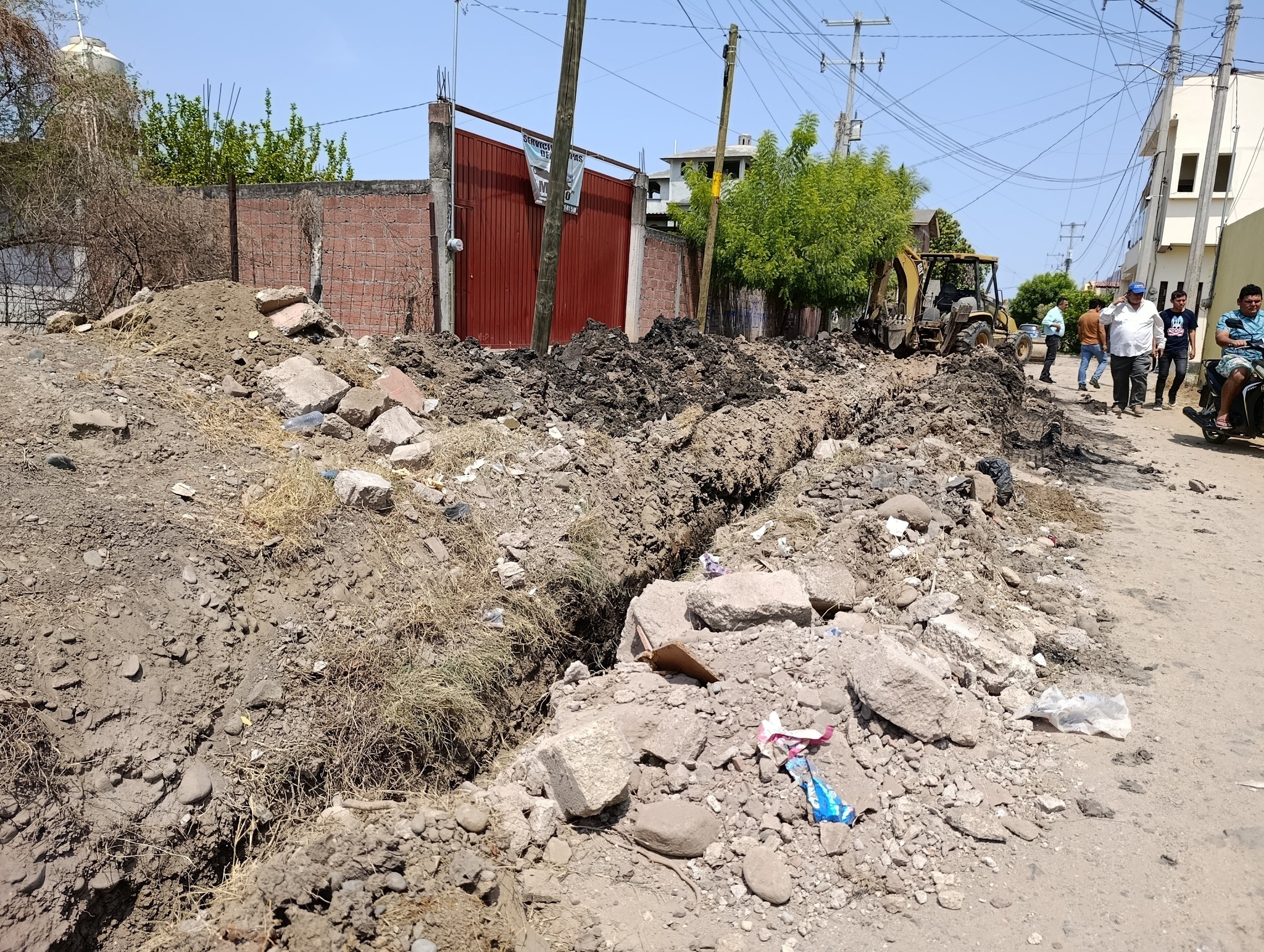  Rehabilitación del drenaje sanitario 