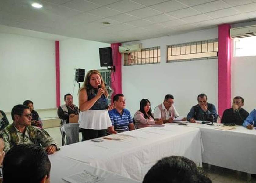 Nuestro municipio fue anfitrión de la Mesa de Coordinación Territorial para la Construcción de la Paz y Seguridad